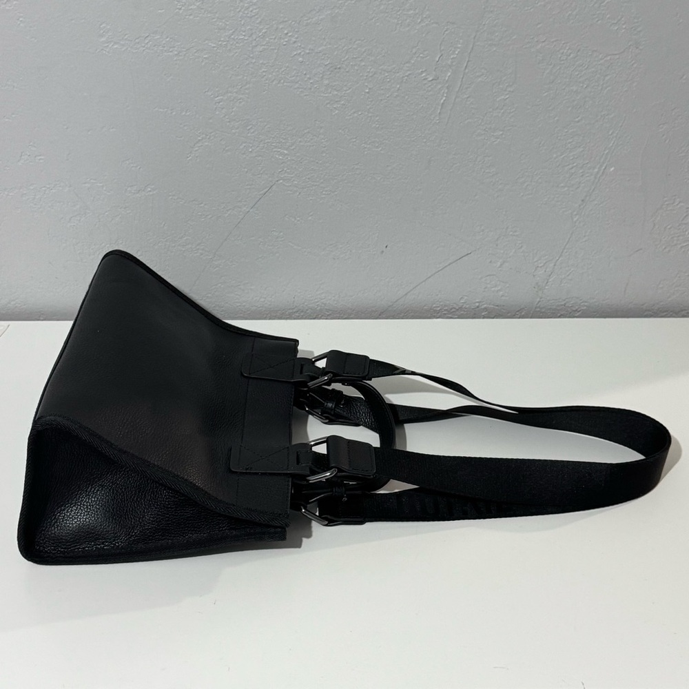 Botkier Bedford Bite Size Structured Leather Tote Bag Black - Picture 16 of 16
